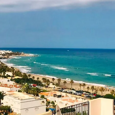 Penthouse With Large Terrace And Roof Solarium, With Amazing Sea Views Apartment Mojacar Exterior photo